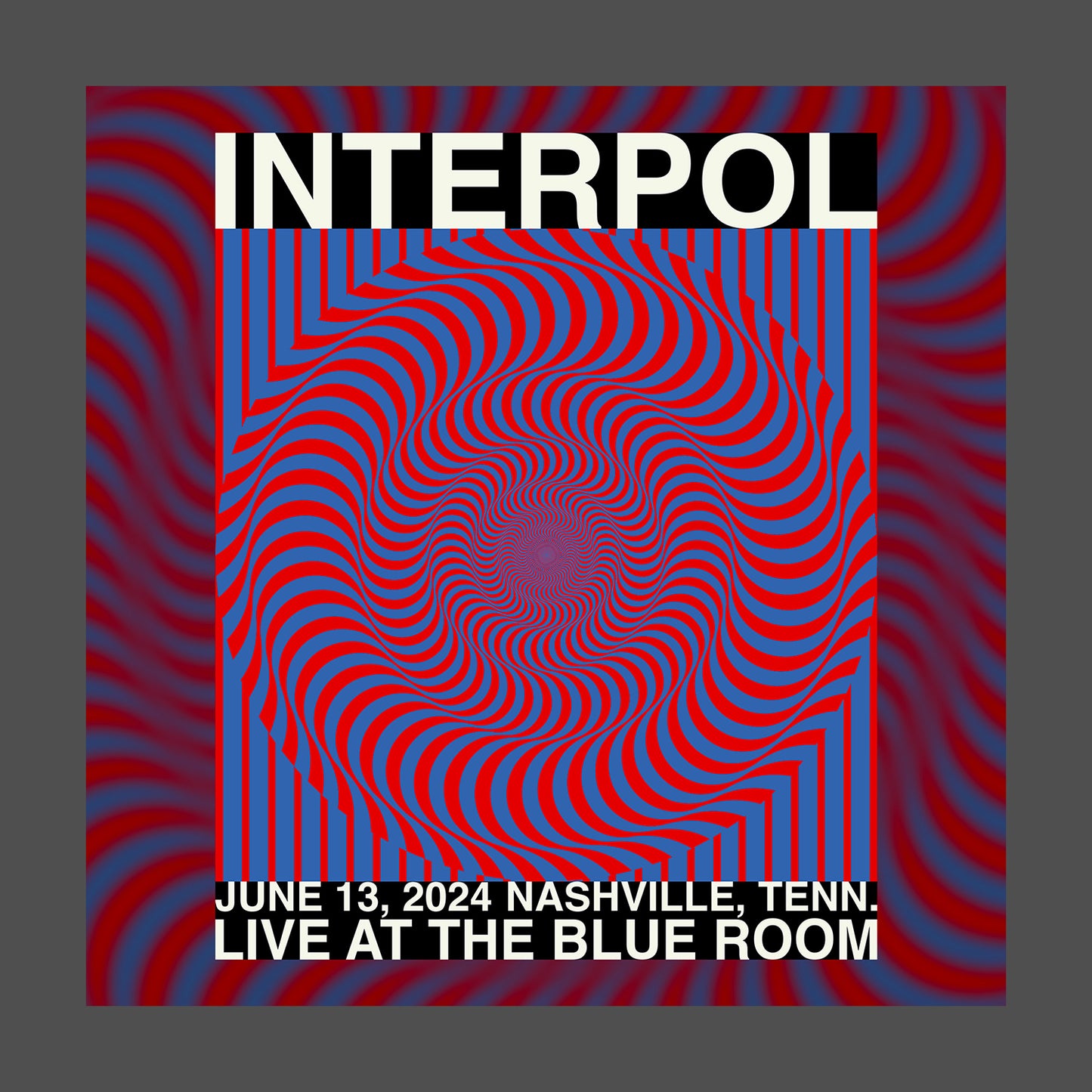 2024 Live at Third Man Records Poster