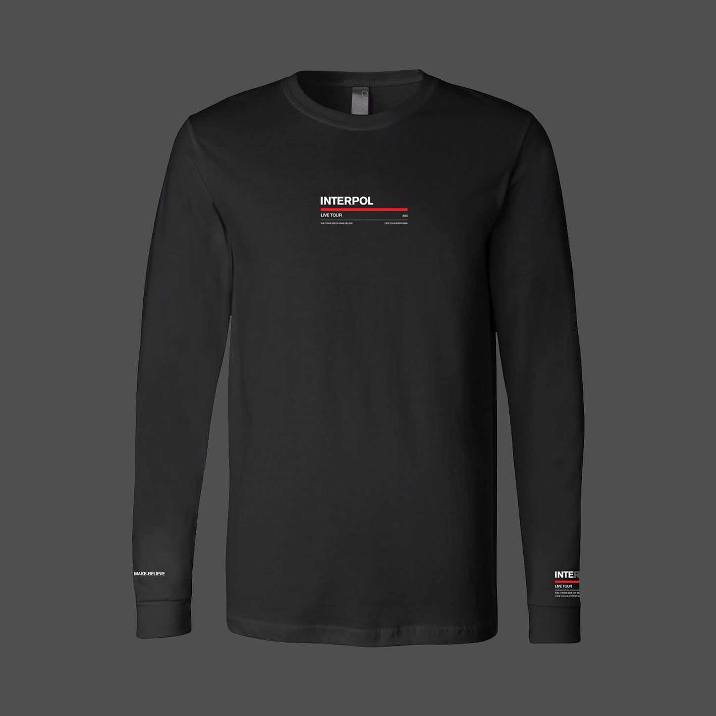 2022 Aug-Sept North American Tour Long Sleeve Tee