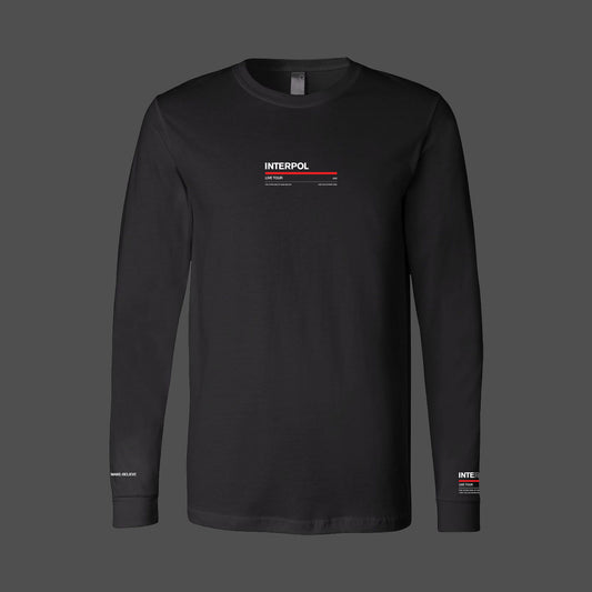 2022 Aug-Sept North American Tour Long Sleeve Tee